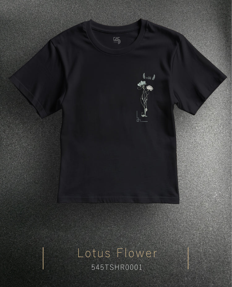 Lotus Flower Regular Size T-Shirt (Tişört) 7 Renk