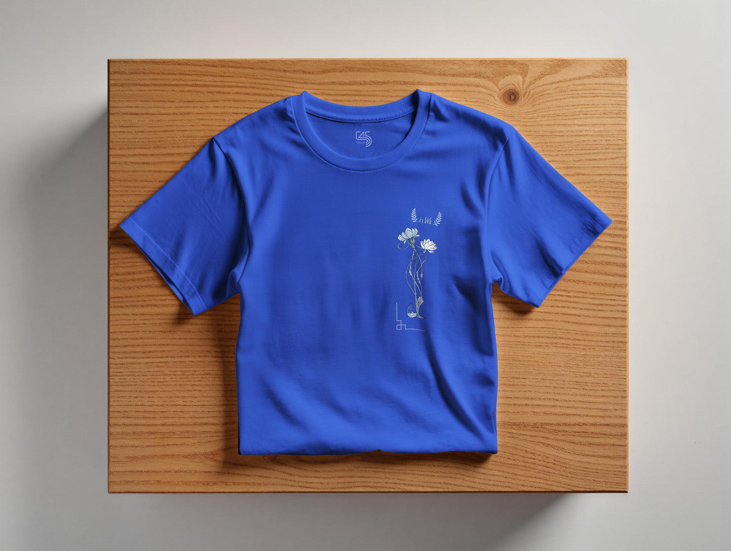 Flower it's 545 Regular Size T-Shirt (Tişört) (Renk: 7 Farklı Renk) (545TSHR0001)