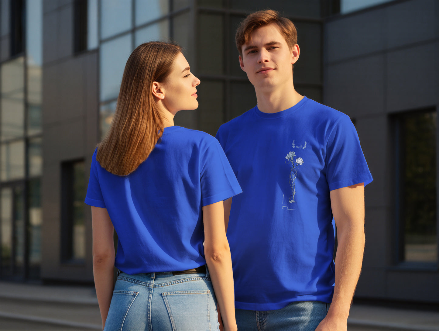 Flower it's 545 Regular Size T-Shirt (Tişört) (Renk: 7 Farklı Renk) (545TSHR0001)