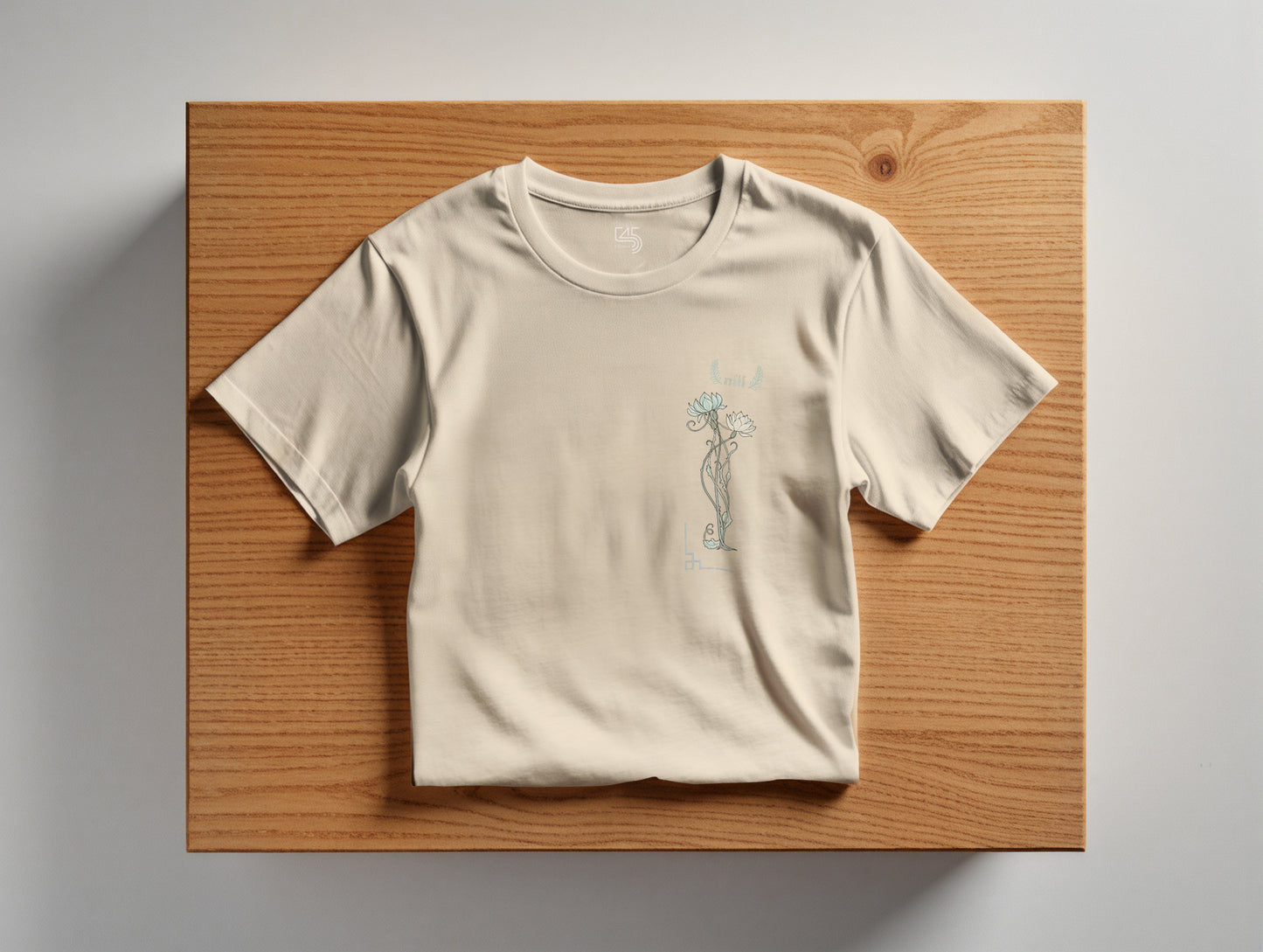 Flower it's 545 Regular Size T-Shirt (Tişört) (Renk: 7 Farklı Renk) (545TSHR0001)