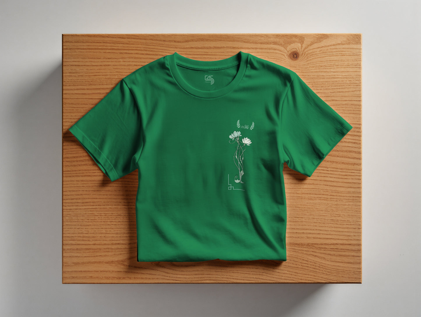 Flower it's 545 Regular Size T-Shirt (Tişört) (Renk: 7 Farklı Renk) (545TSHR0001)