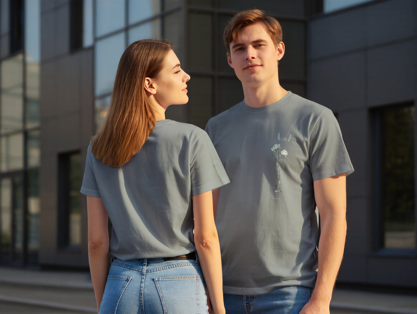 Flower it's 545 Regular Size T-Shirt (Tişört) (Renk: 7 Farklı Renk) (545TSHR0001)