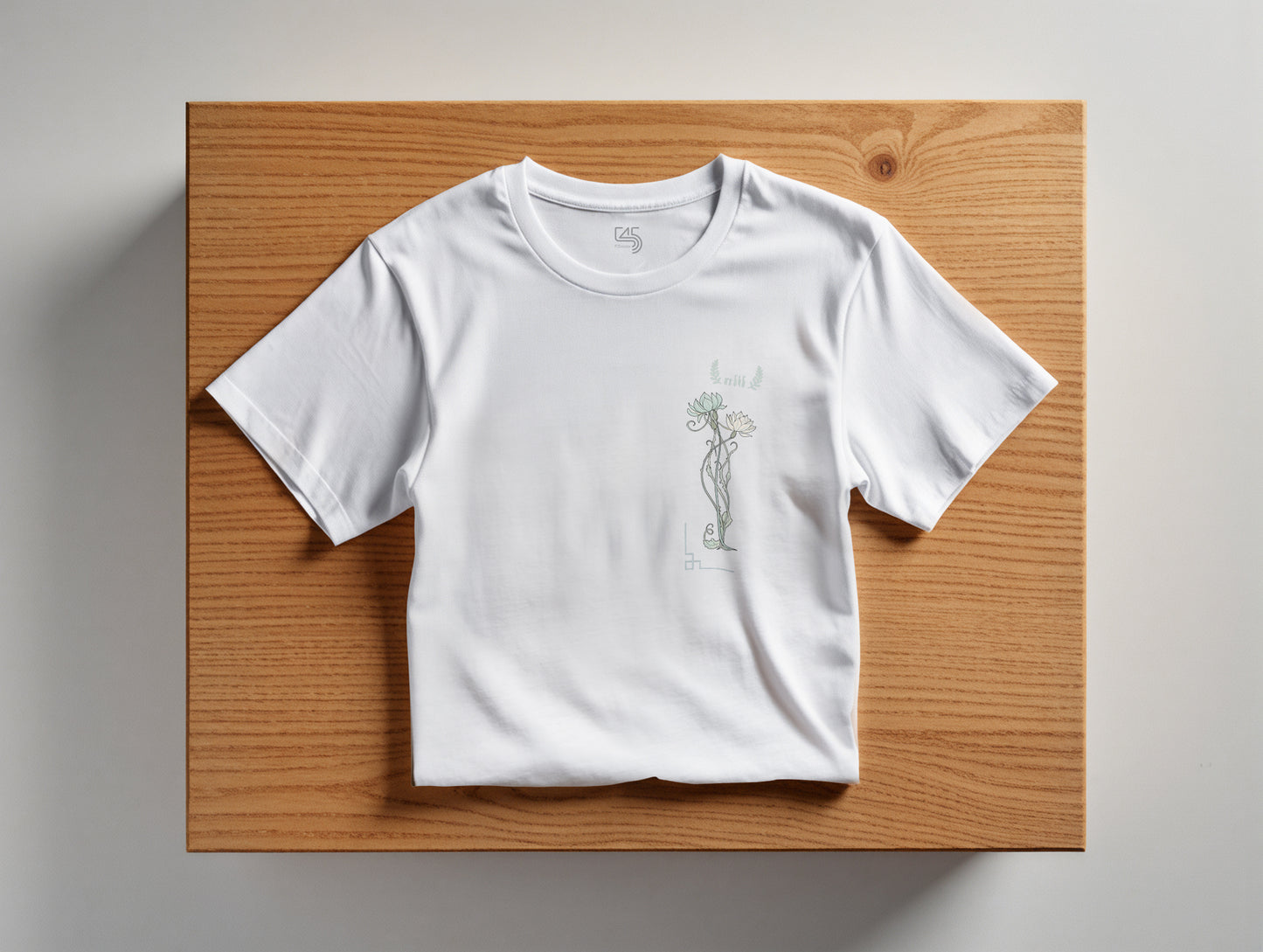 Flower it's 545 Regular Size T-Shirt (Tişört) (Renk: 7 Farklı Renk) (545TSHR0001)