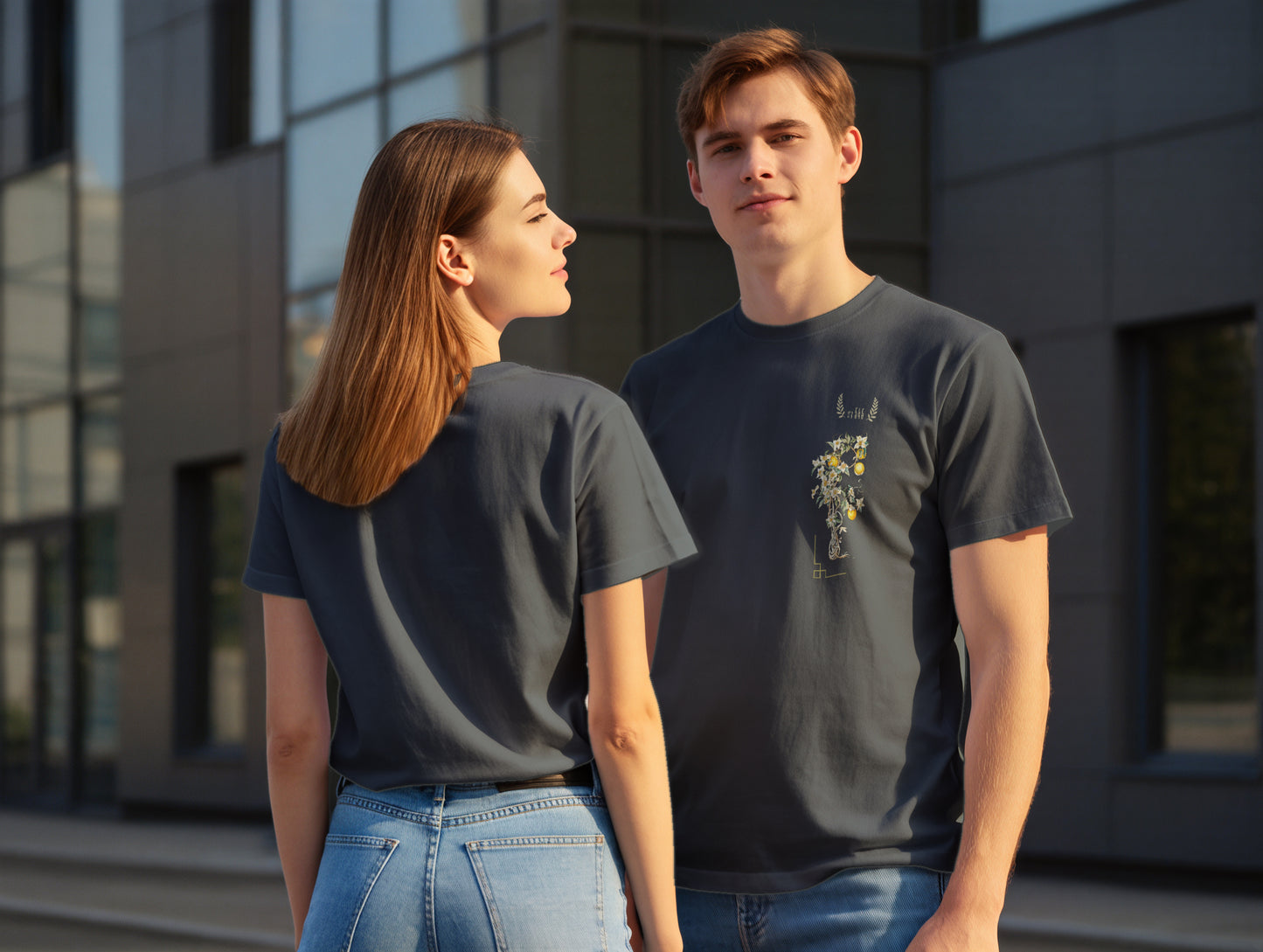 Flower it's 545 Regular Size T-Shirt (Tişört) (Renk: 7 Farklı Renk) (545TSHR0002)