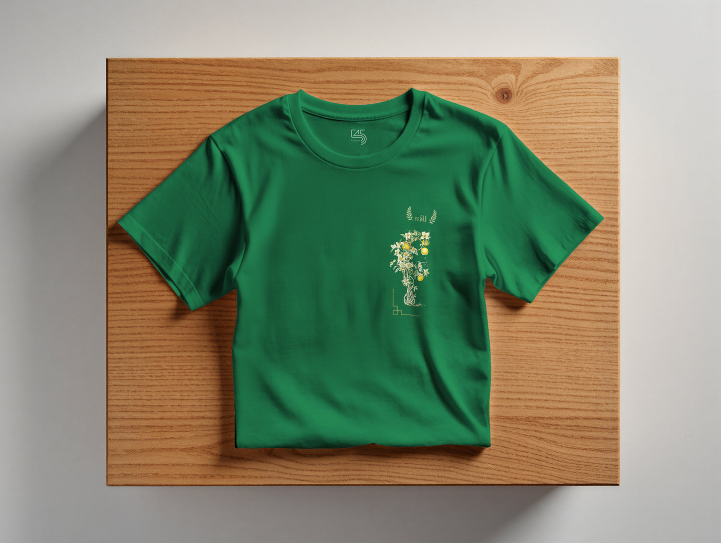 Flower it's 545 Regular Size T-Shirt (Tişört) (Renk: 7 Farklı Renk) (545TSHR0002)