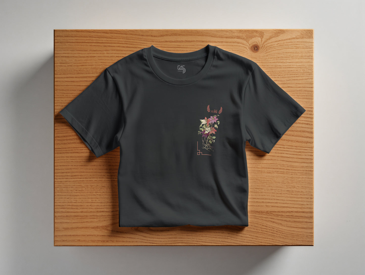 Flower it's 545 Regular Size T-Shirt (Tişört) (Renk: 7 Farklı Renk) (545TSHR0003)