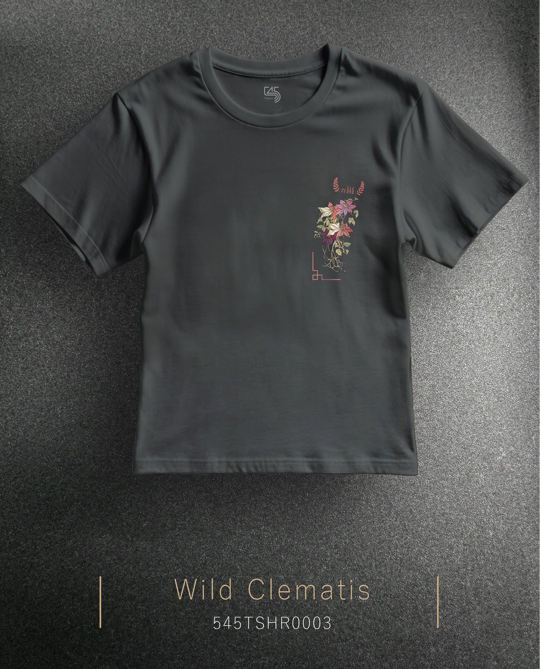 Wild Clematis Regular Size T-Shirt (Tişört) 7 Renk