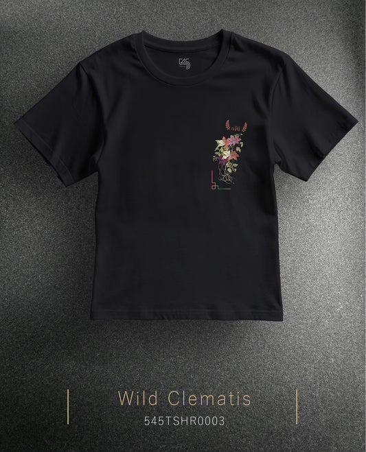 Wild Clematis Regular Size T-Shirt (Tişört) 7 Renk