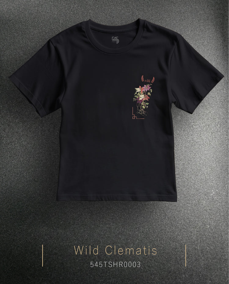 Wild Clematis Regular Size T-Shirt (Tişört) 7 Renk