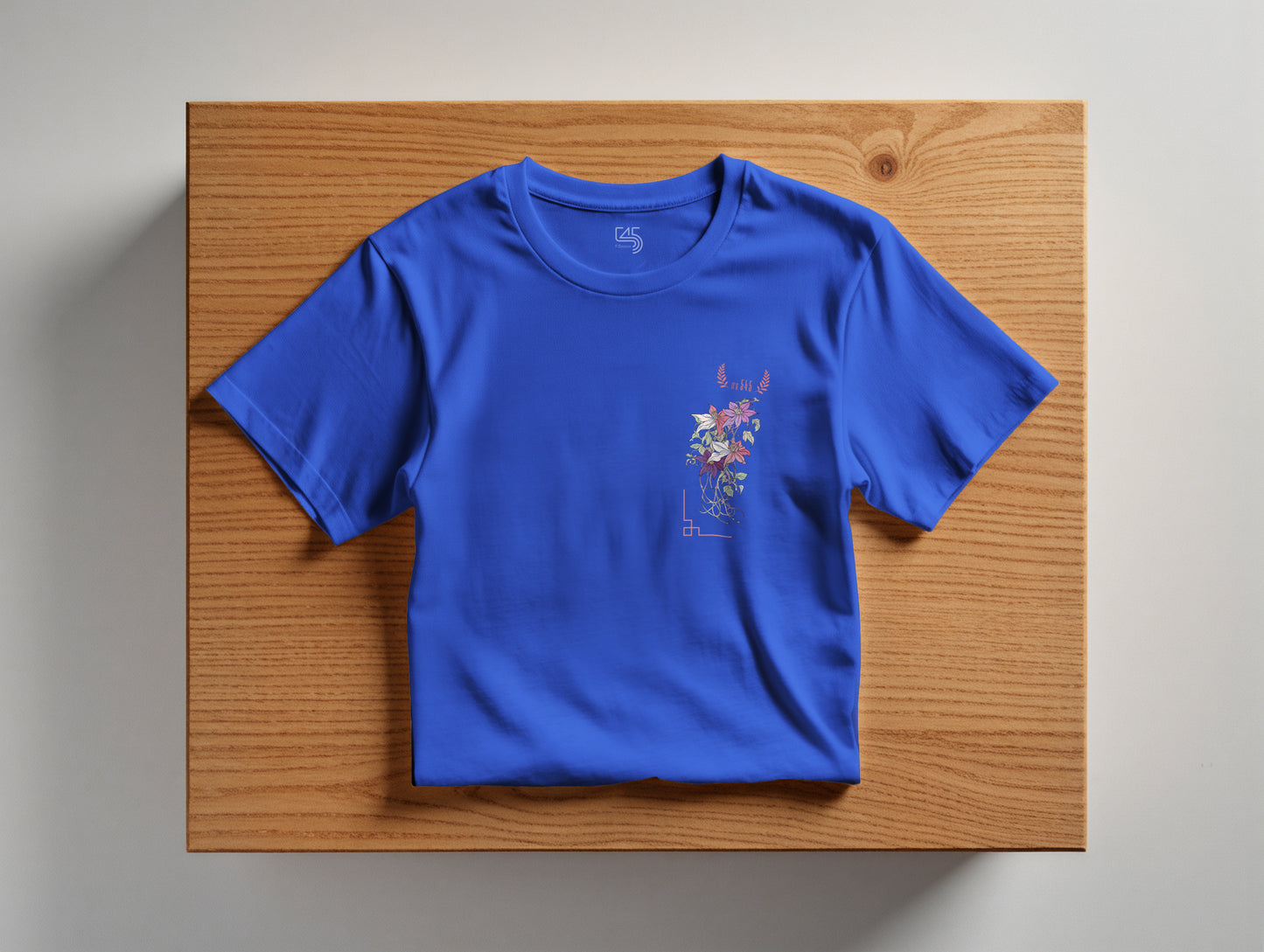 Flower it's 545 Regular Size T-Shirt (Tişört) (Renk: 7 Farklı Renk) (545TSHR0003)