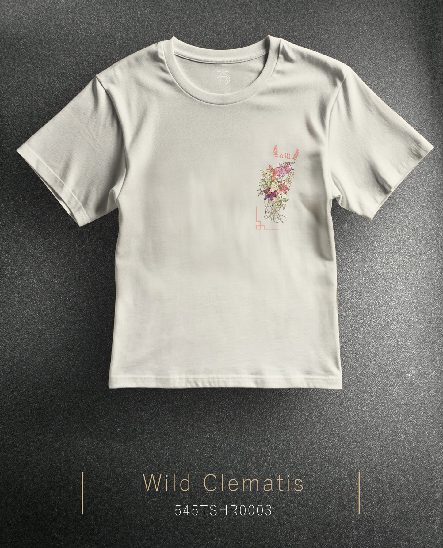 Wild Clematis Regular Size T-Shirt (Tişört) 7 Renk