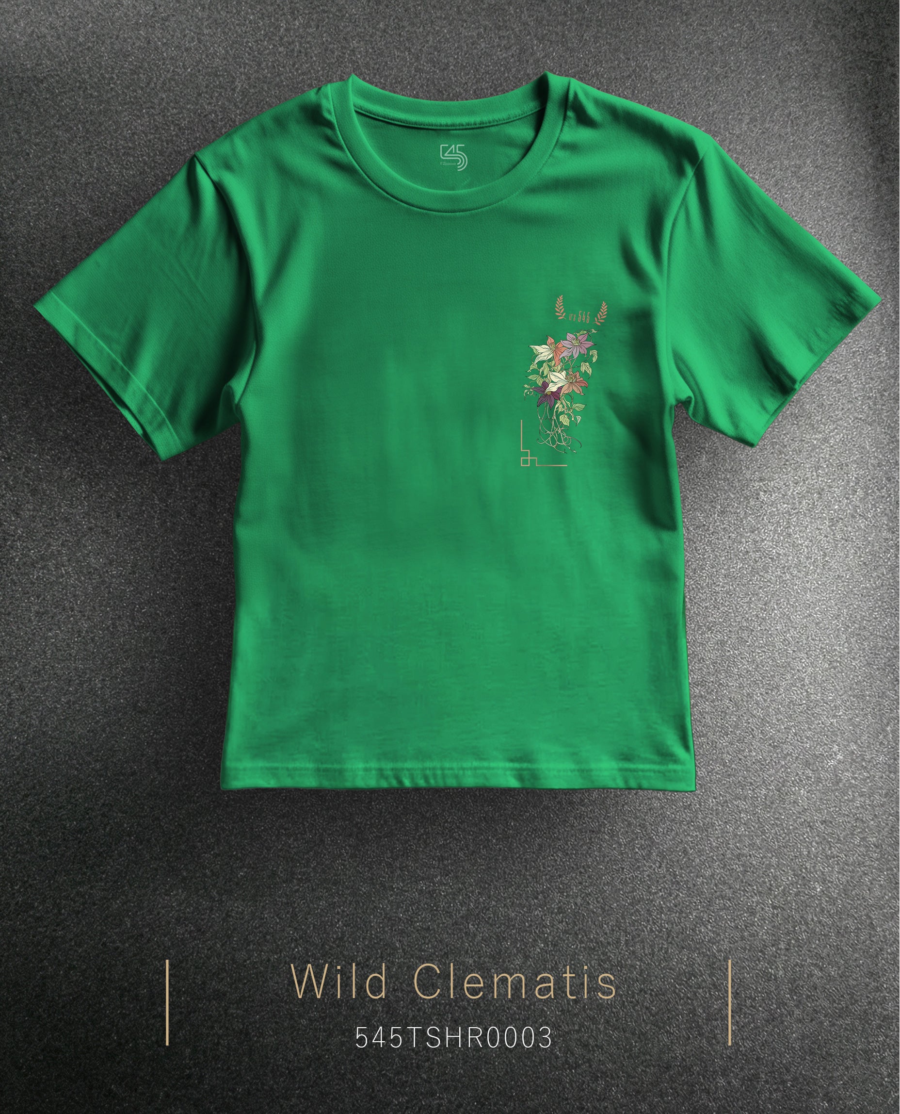 Wild Clematis Regular Size T-Shirt (Tişört) 7 Renk