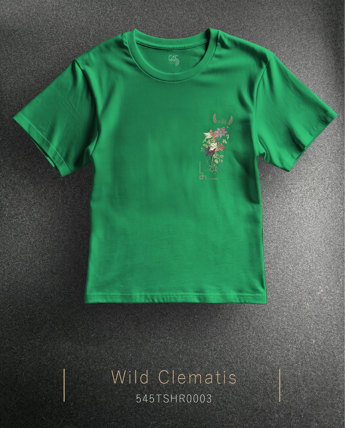 Wild Clematis Regular Size T-Shirt (Tişört) 7 Renk