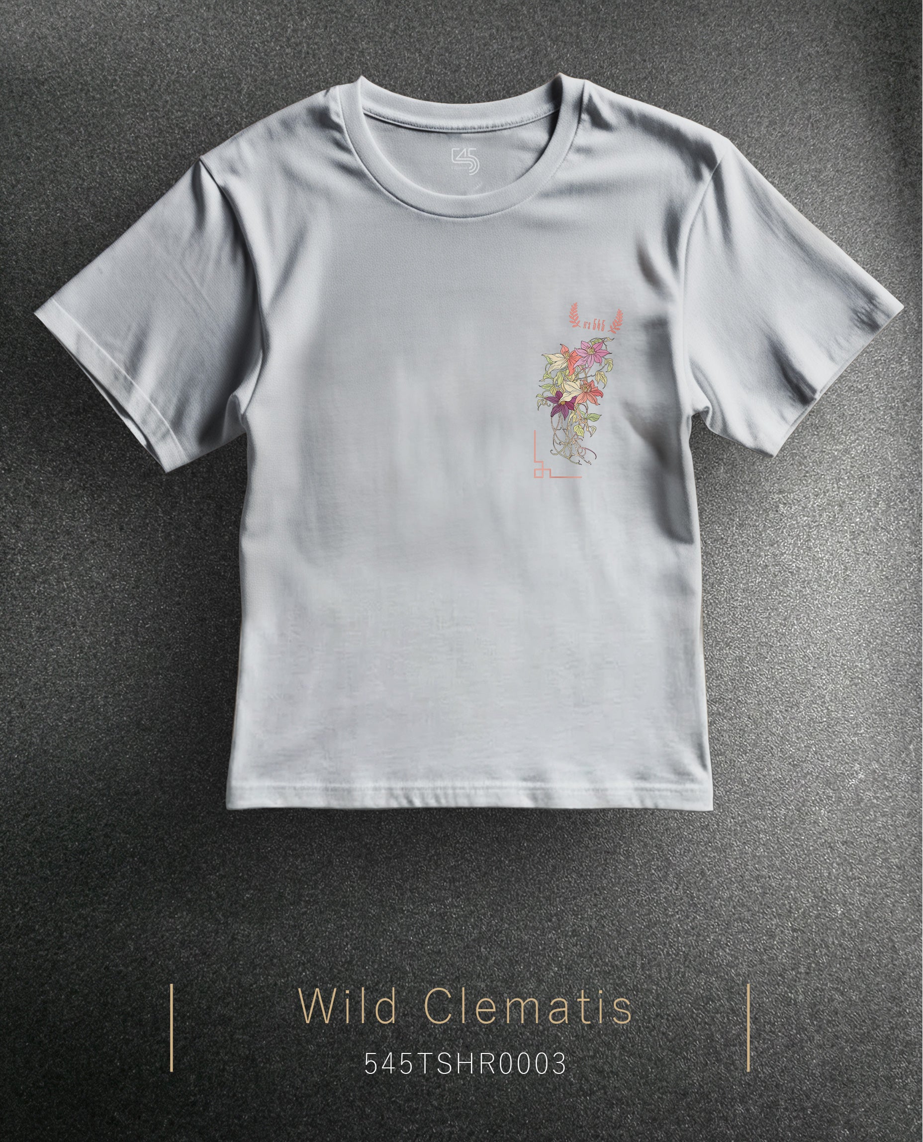 Wild Clematis Regular Size T-Shirt (Tişört) 7 Renk