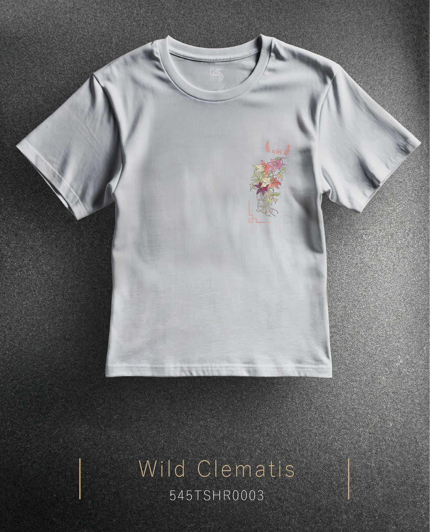Wild Clematis Regular Size T-Shirt (Tişört) 7 Renk