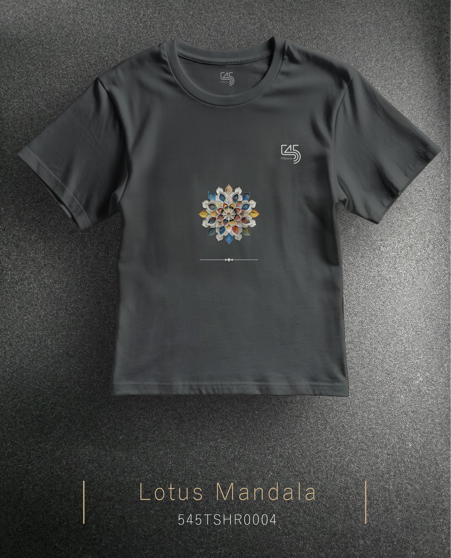 Lotus Mandala Regular Size T-Shirt (Tişört) 7 Colors