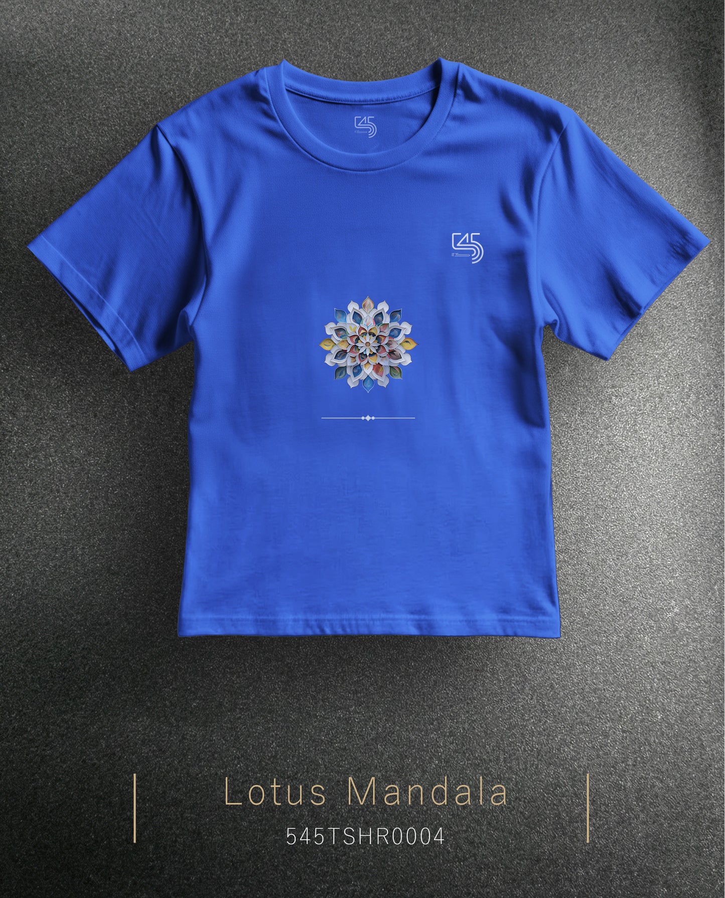 Lotus Mandala Regular Size T-Shirt (Tişört) 7 Colors