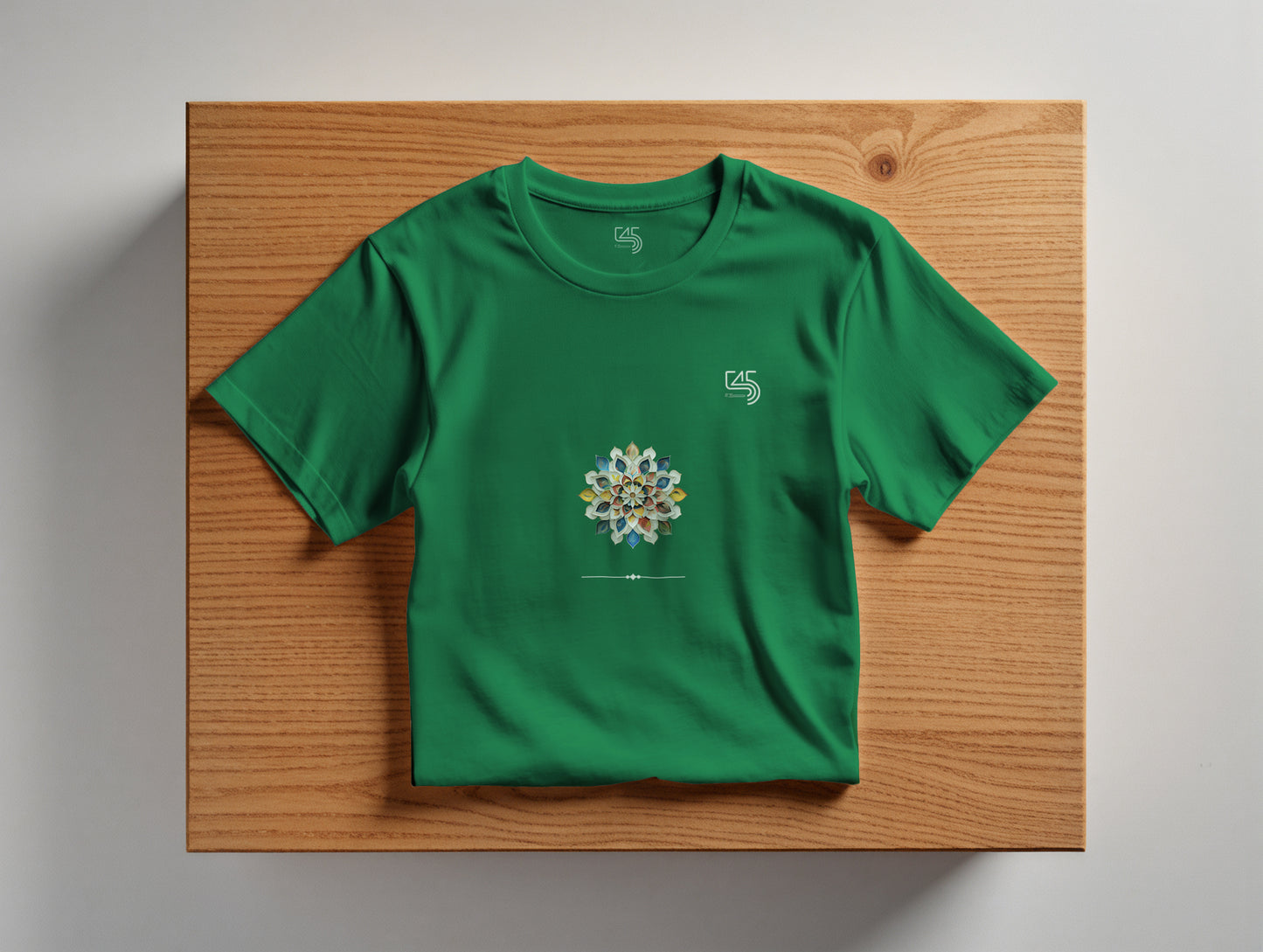 Flower it's 545 Regular Size T-Shirt (Tişört) (Renk: 7 Farklı Renk) (545TSHR0004)
