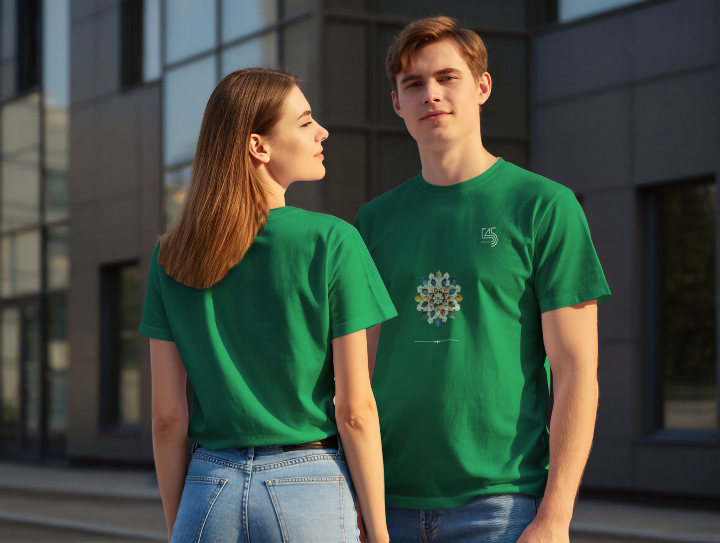 Flower it's 545 Regular Size T-Shirt (Tişört) (Renk: 7 Farklı Renk) (545TSHR0004)