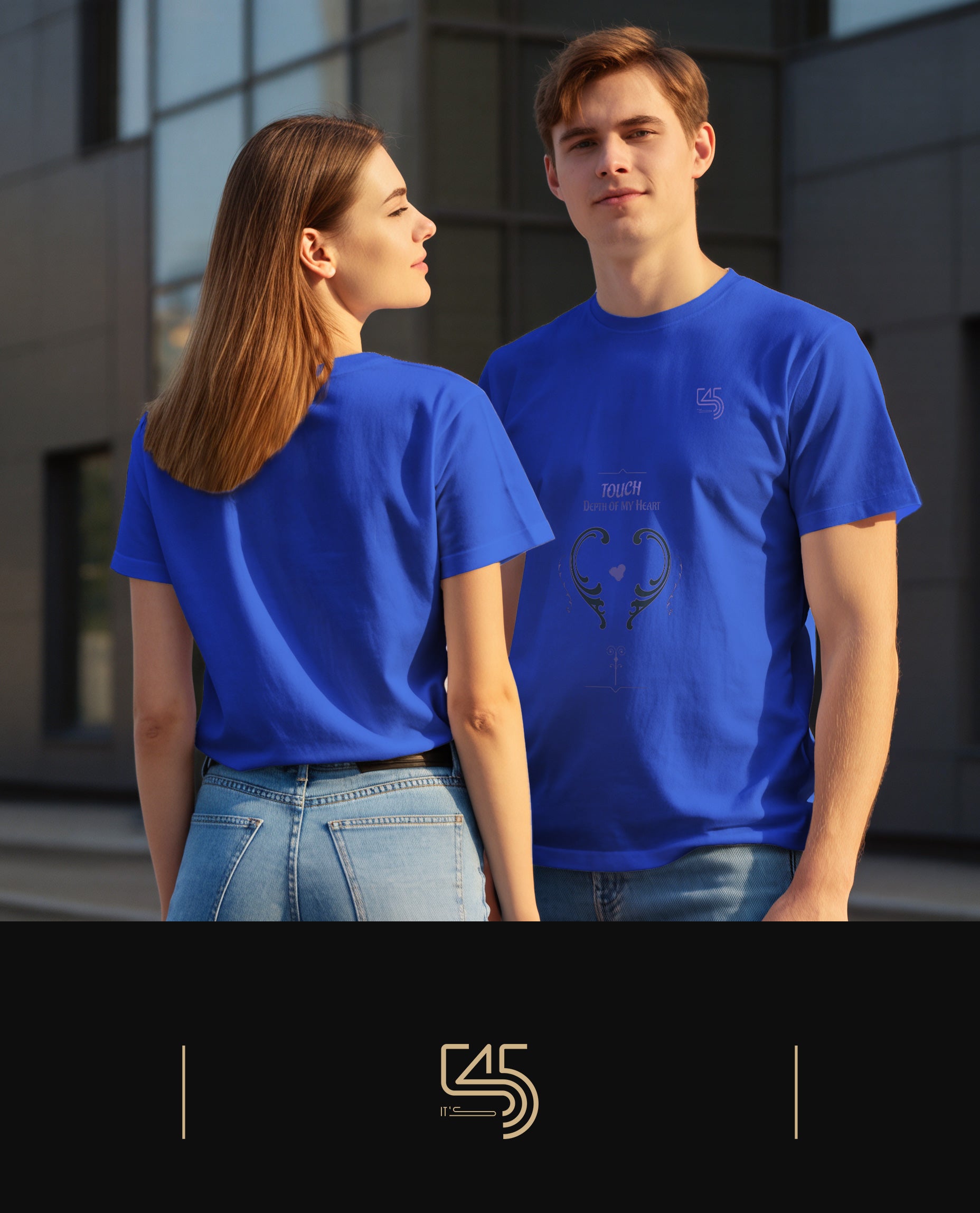 Touch & Love Regular Size T-Shirt (Tişört) (7 Renk)