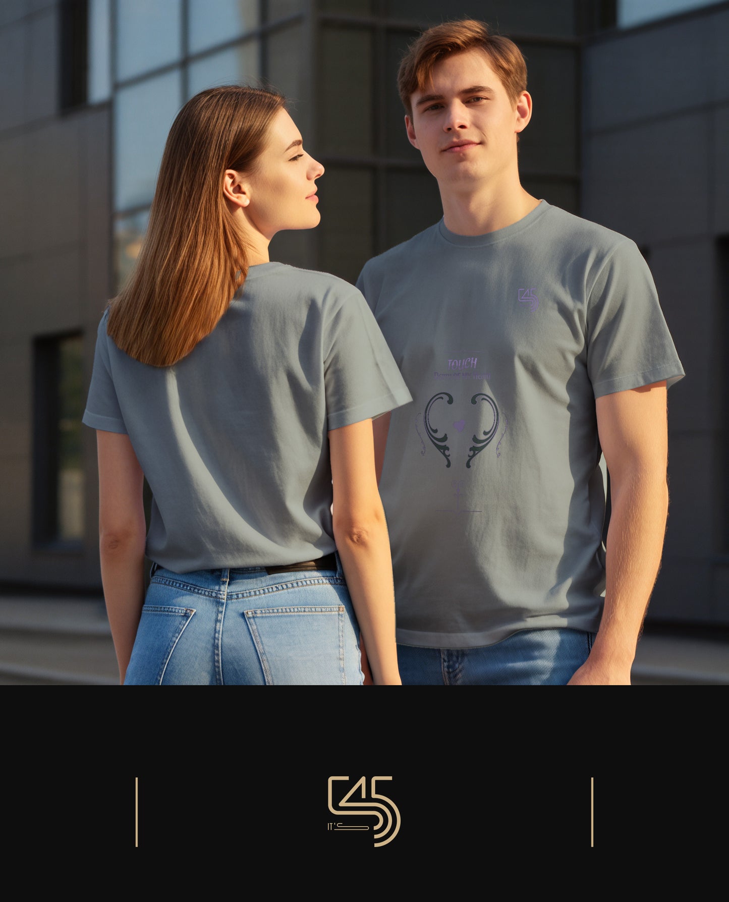 Touch & Love Regular Size T-Shirt (Tişört) (7 Renk)