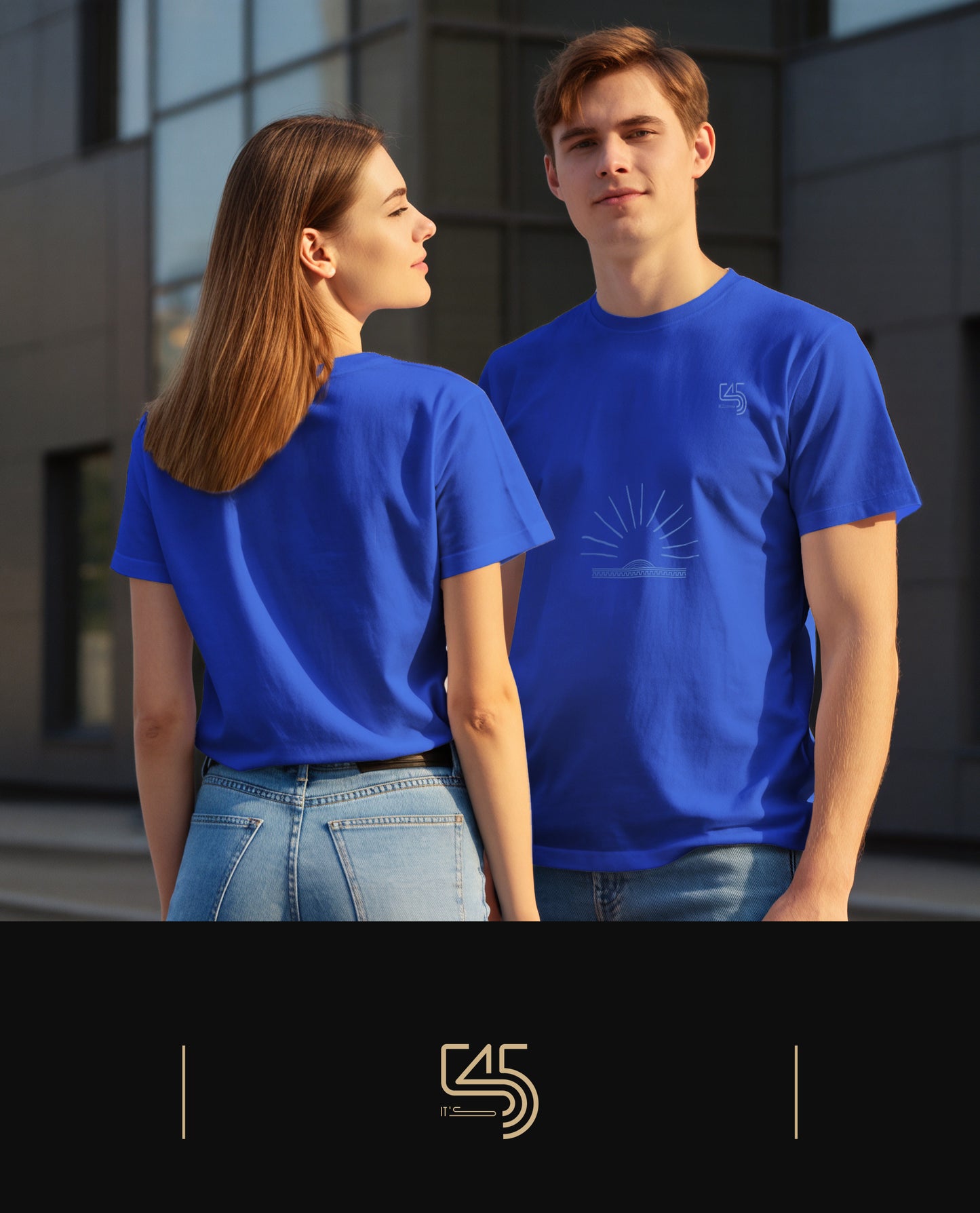 Blue Sun Regular Size T-Shirt (Tişört) 7 Renk