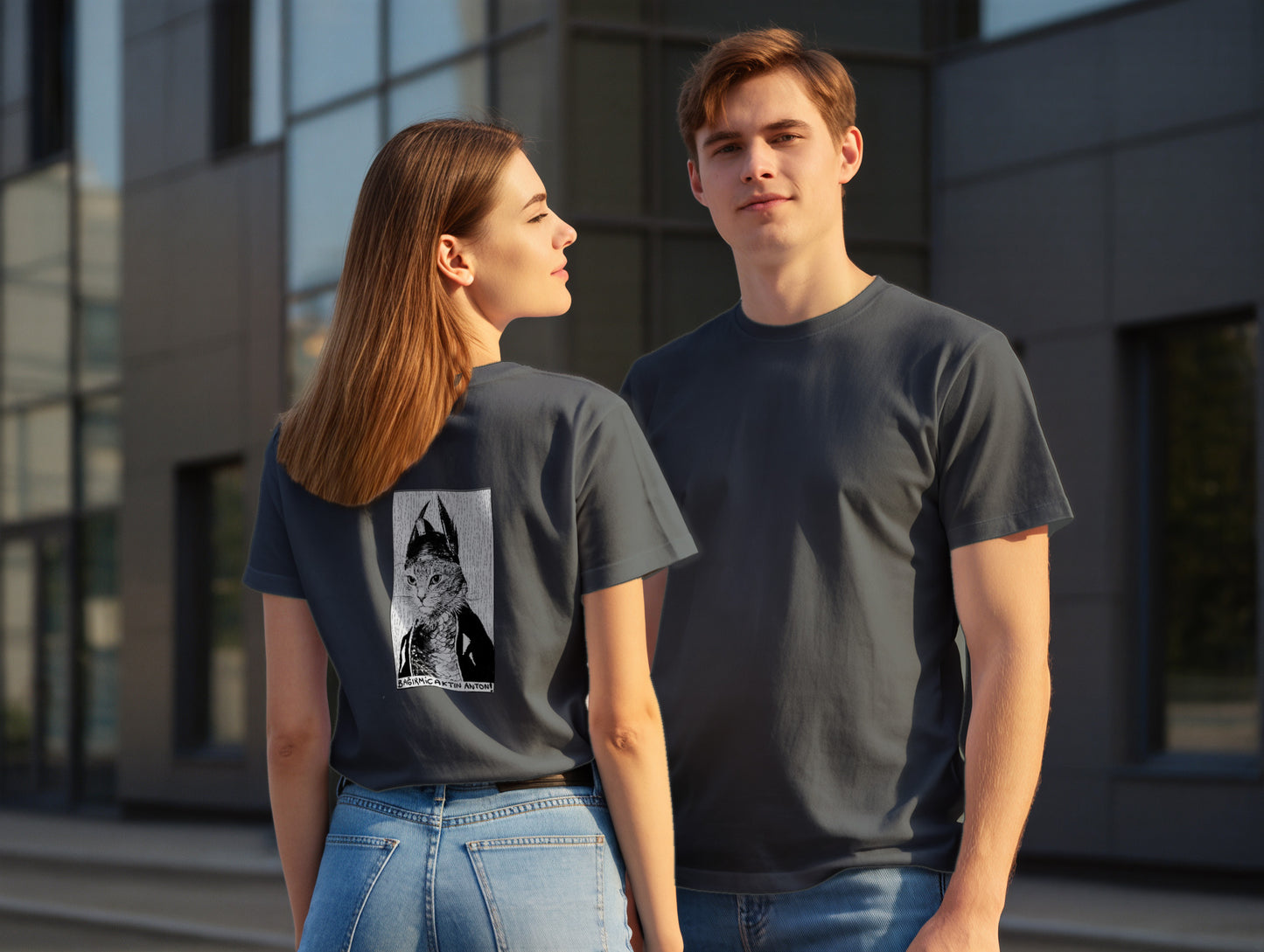 The Cat it's 545 Regular Size T-Shirt (Tişört) (Renk: 7 Farklı Renk) (545TSHR0021)