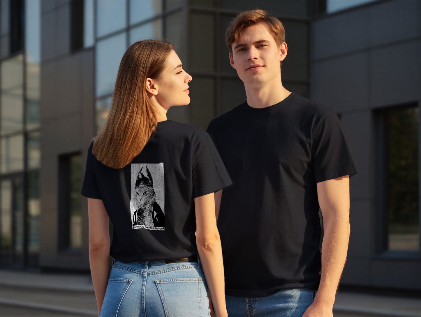 The Cat it's 545 Regular Size T-Shirt (Tişört) (Renk: 7 Farklı Renk) (545TSHR0021)