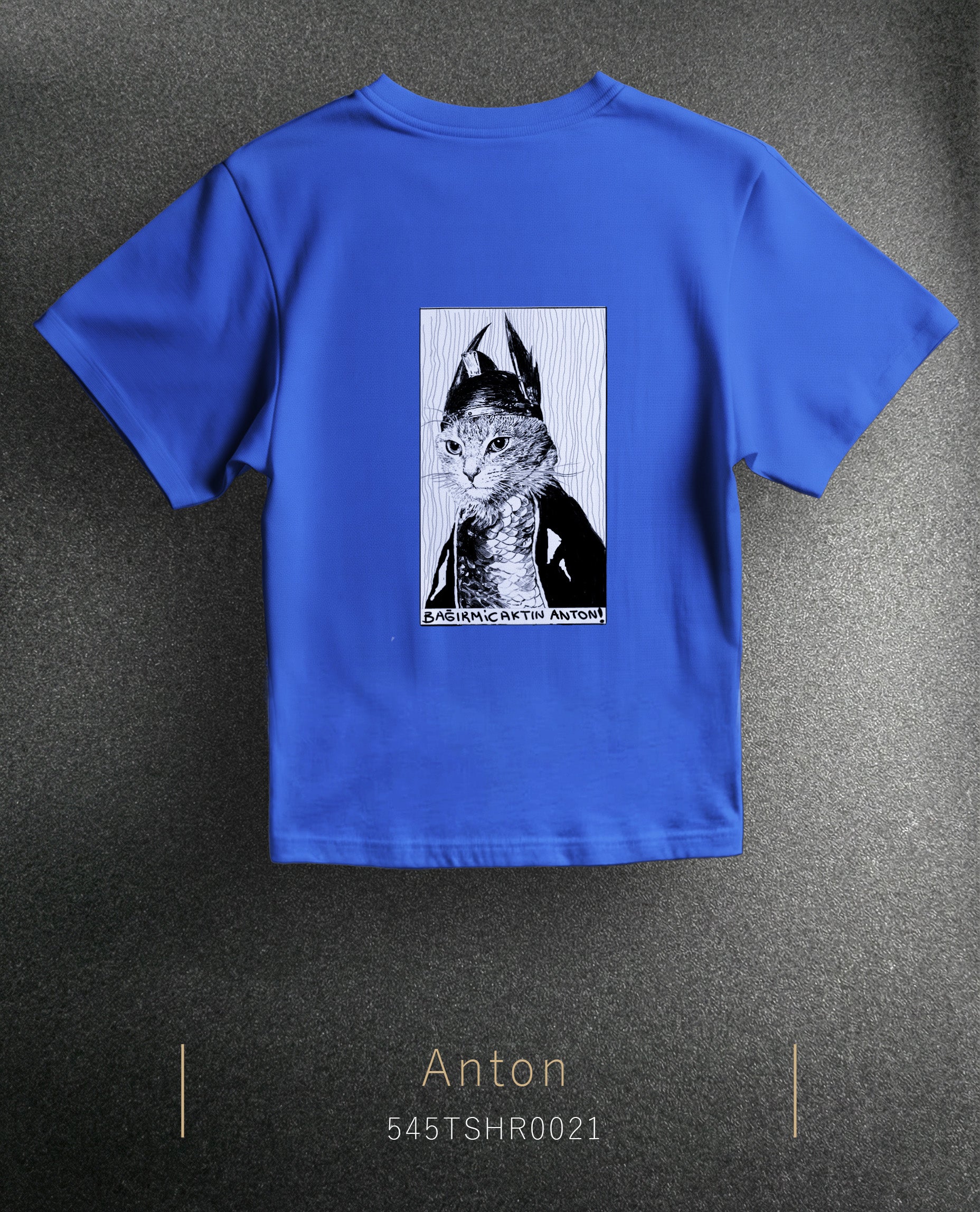 The Cat Anton Regular Size T-Shirt (Tişört) 7 Renk