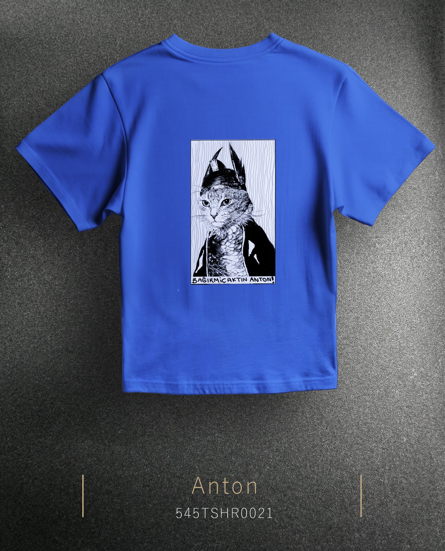 The Cat Anton Regular Size T-Shirt (Tişört) 7 Renk