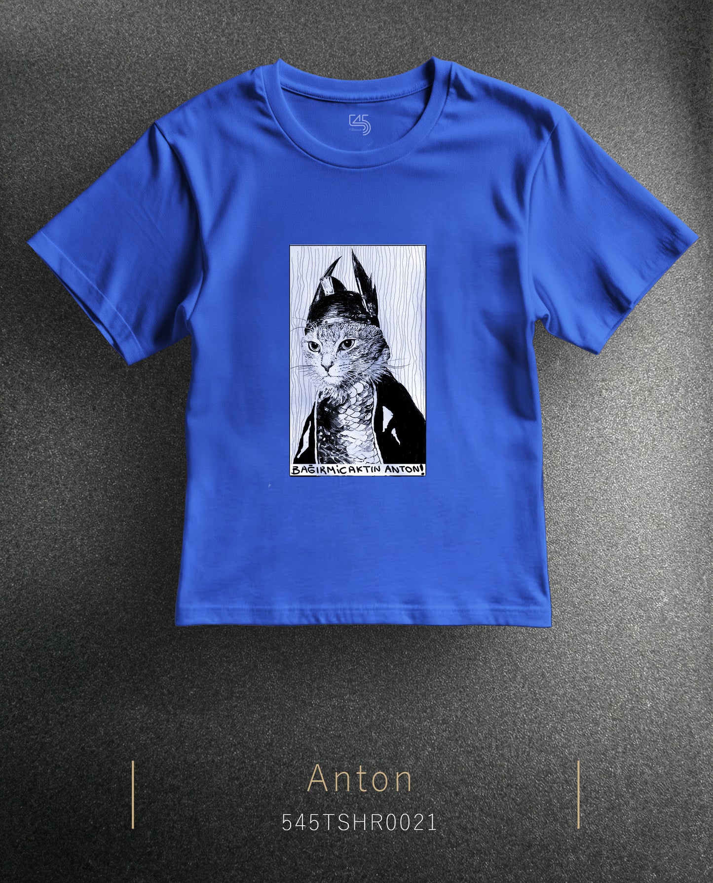 The Cat Anton Regular Size T-Shirt (Tişört) 7 Renk
