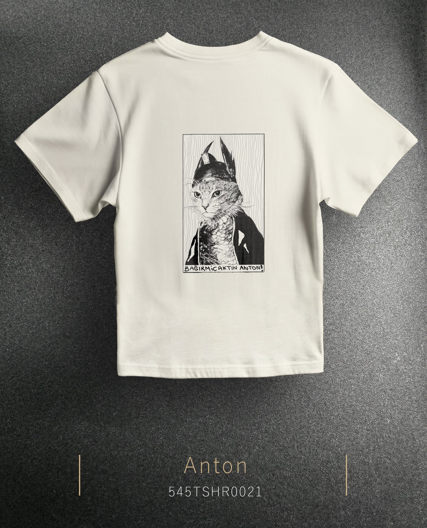 The Cat Anton Regular Size T-Shirt (Tişört) 7 Renk