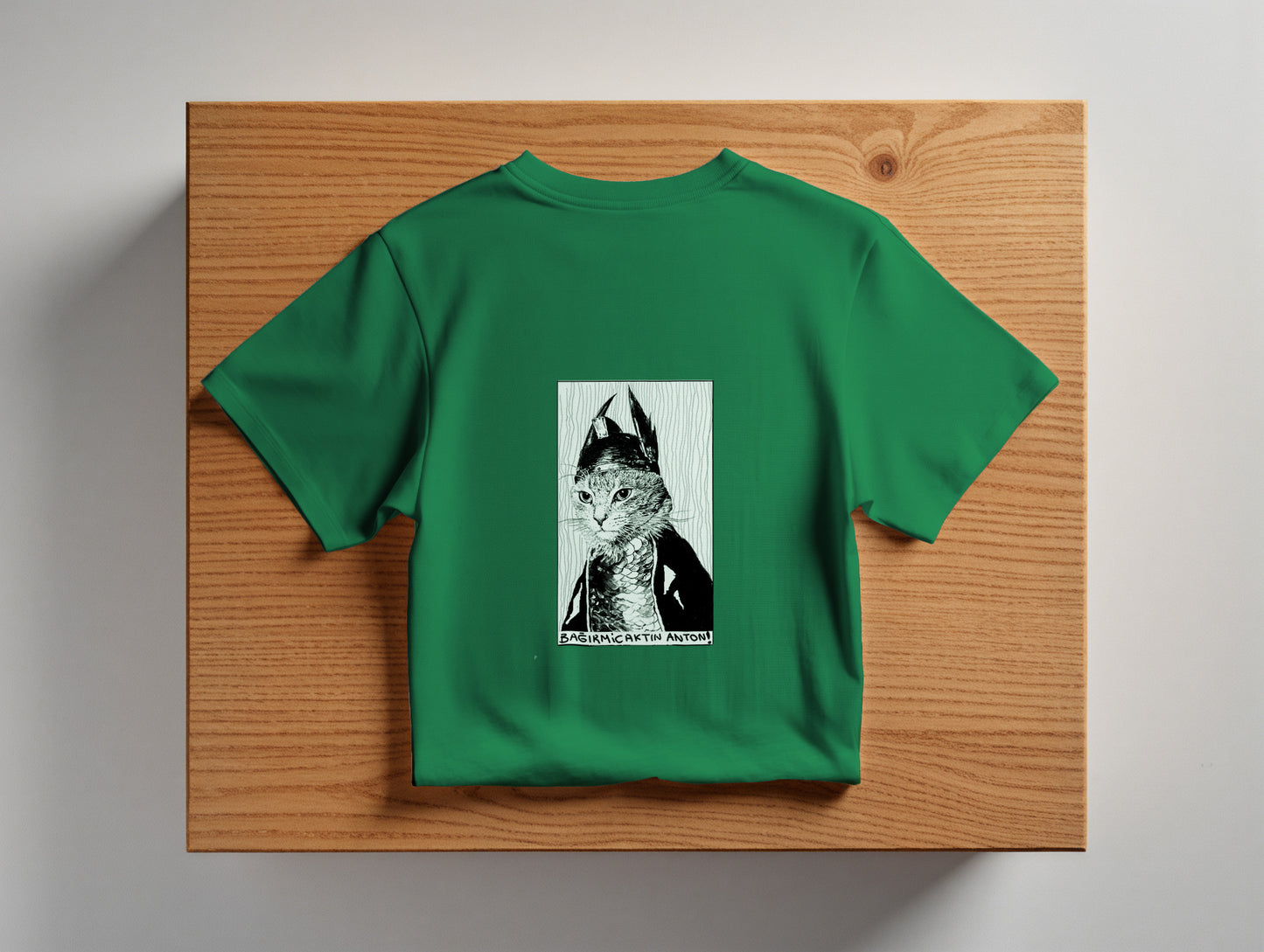 The Cat it's 545 Regular Size T-Shirt (Tişört) (Renk: 7 Farklı Renk) (545TSHR0021)