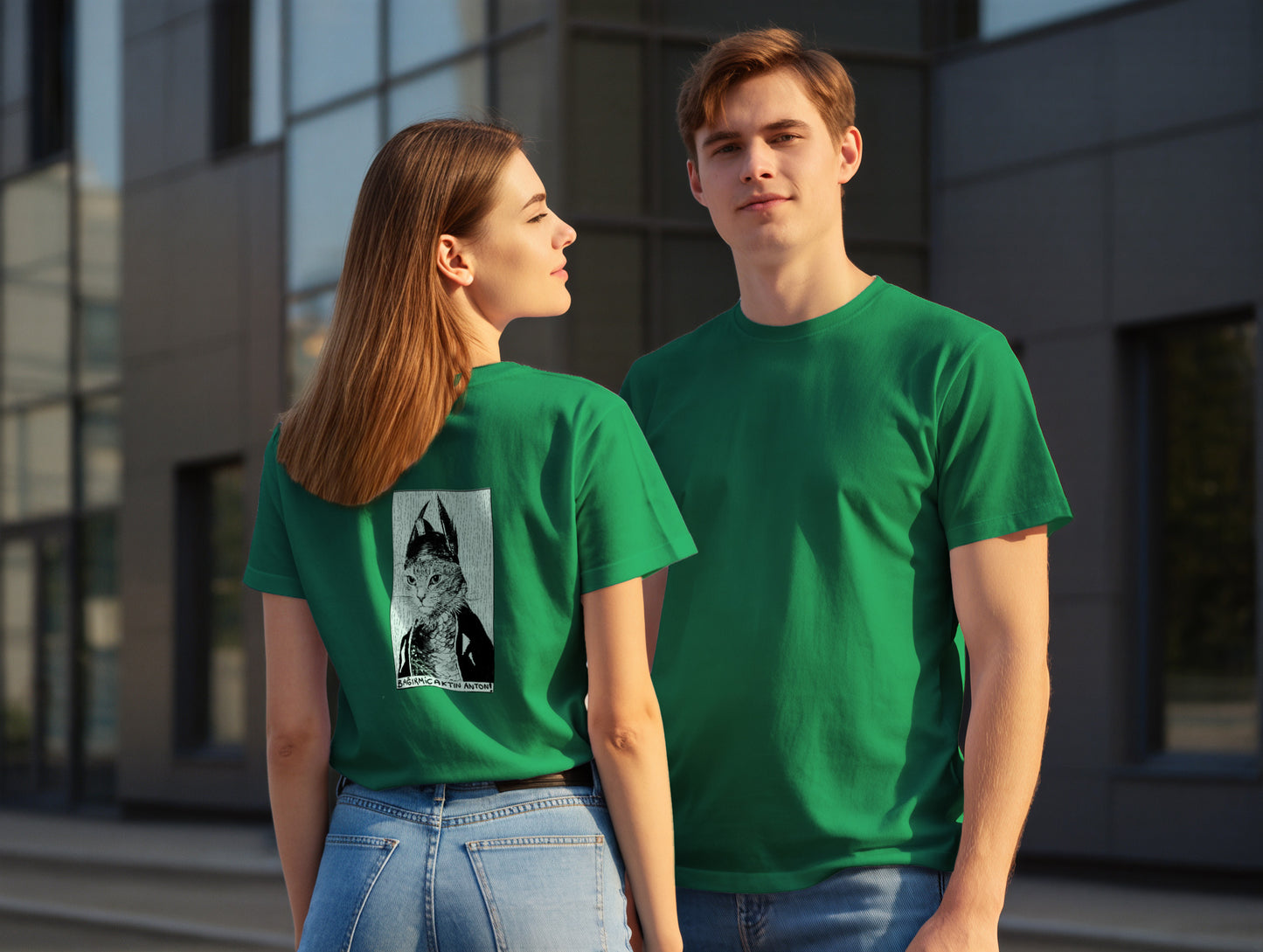 The Cat it's 545 Regular Size T-Shirt (Tişört) (Renk: 7 Farklı Renk) (545TSHR0021)