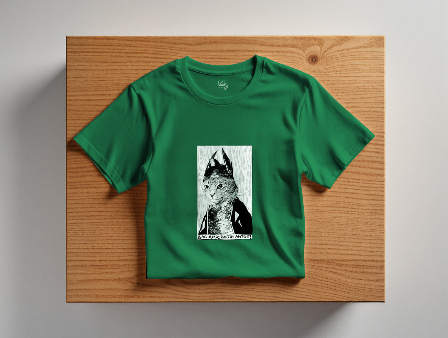 The Cat it's 545 Regular Size T-Shirt (Tişört) (Renk: 7 Farklı Renk) (545TSHR0021)
