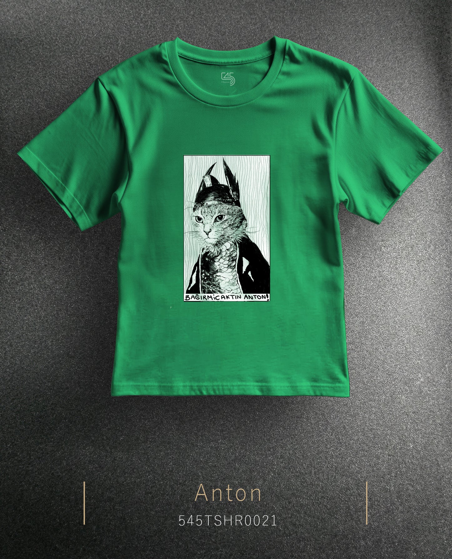 The Cat Anton Regular Size T-Shirt (Tişört) 7 Renk