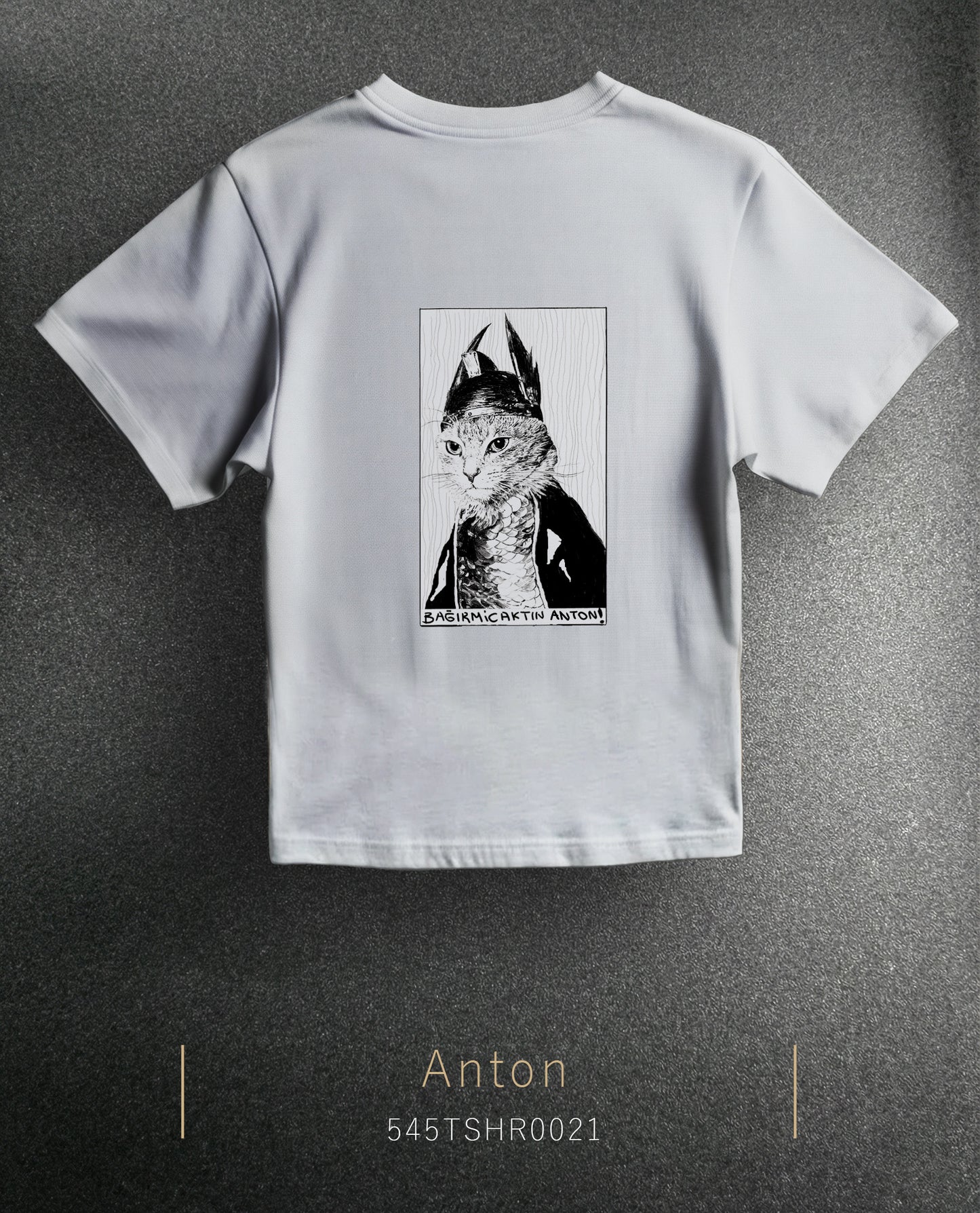 The Cat Anton Regular Size T-Shirt (Tişört) 7 Renk