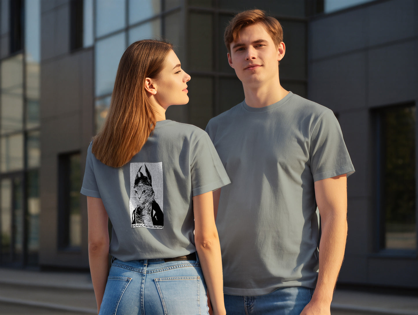 The Cat it's 545 Regular Size T-Shirt (Tişört) (Renk: 7 Farklı Renk) (545TSHR0021)