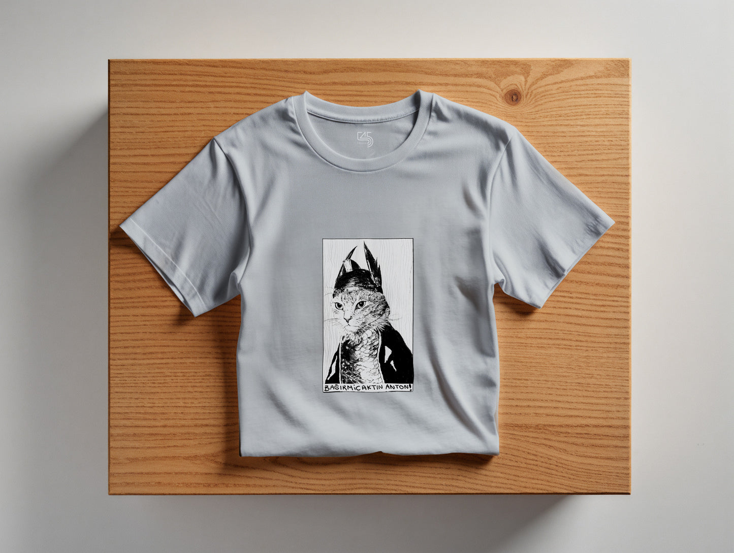 The Cat it's 545 Regular Size T-Shirt (Tişört) (Renk: 7 Farklı Renk) (545TSHR0021)