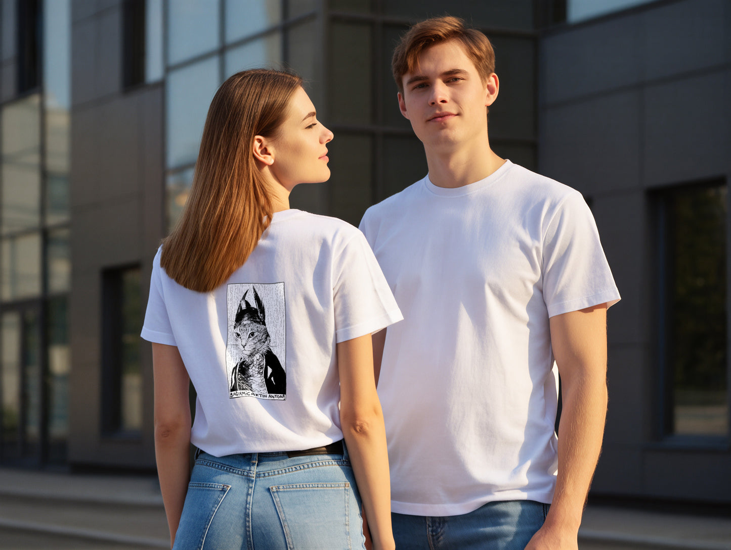 The Cat it's 545 Regular Size T-Shirt (Tişört) (Renk: 7 Farklı Renk) (545TSHR0021)