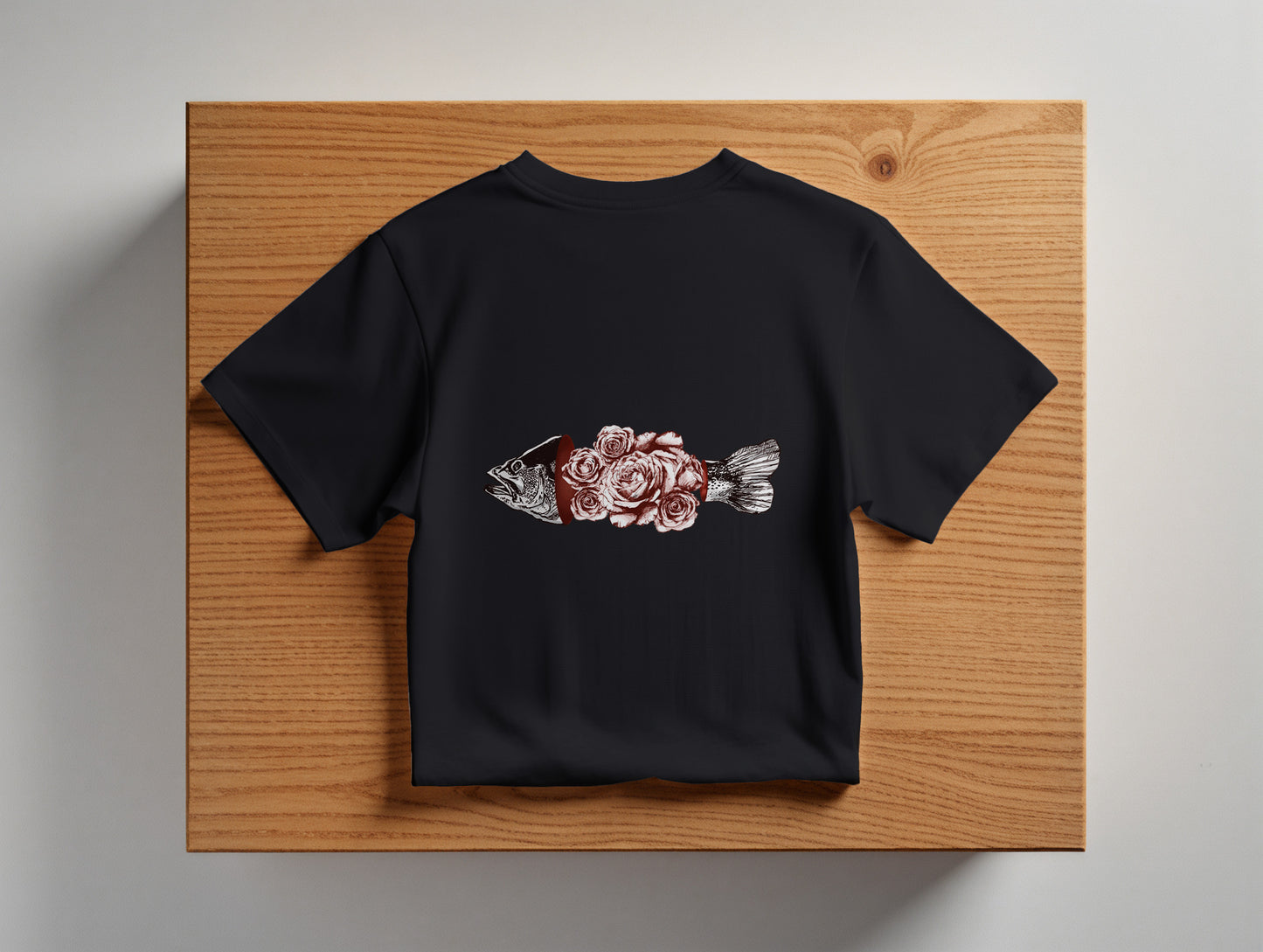 Fish & Rose it's 545 Regular Size T-Shirt (Tişört) (Renk: 7 Farklı Renk) (545TSHR0022)