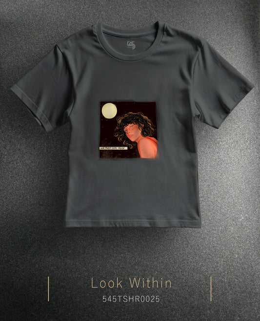 Look Within Regular Size T-Shirt (Tişört) 4 Renk