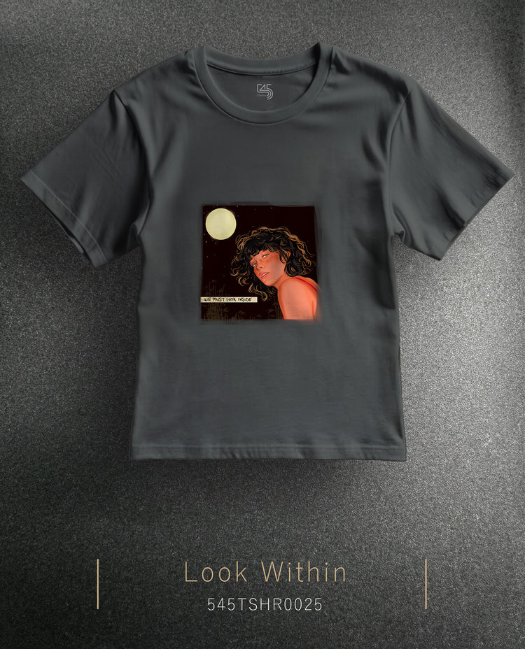 Look Within Regular Size T-Shirt (Tişört) 4 Renk