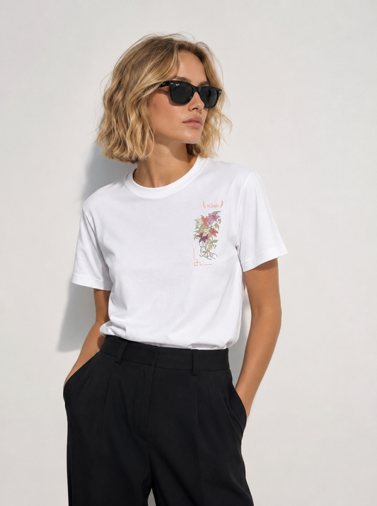 Wild Clematis Regular Size T-Shirt (7 Colors)