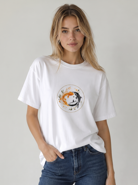 Koi Regular Size T-Shirt (T-Shirt) 7 Colors
