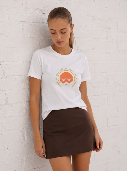 Sunset Regular Size T-Shirt (T-shirt) 7 Colors