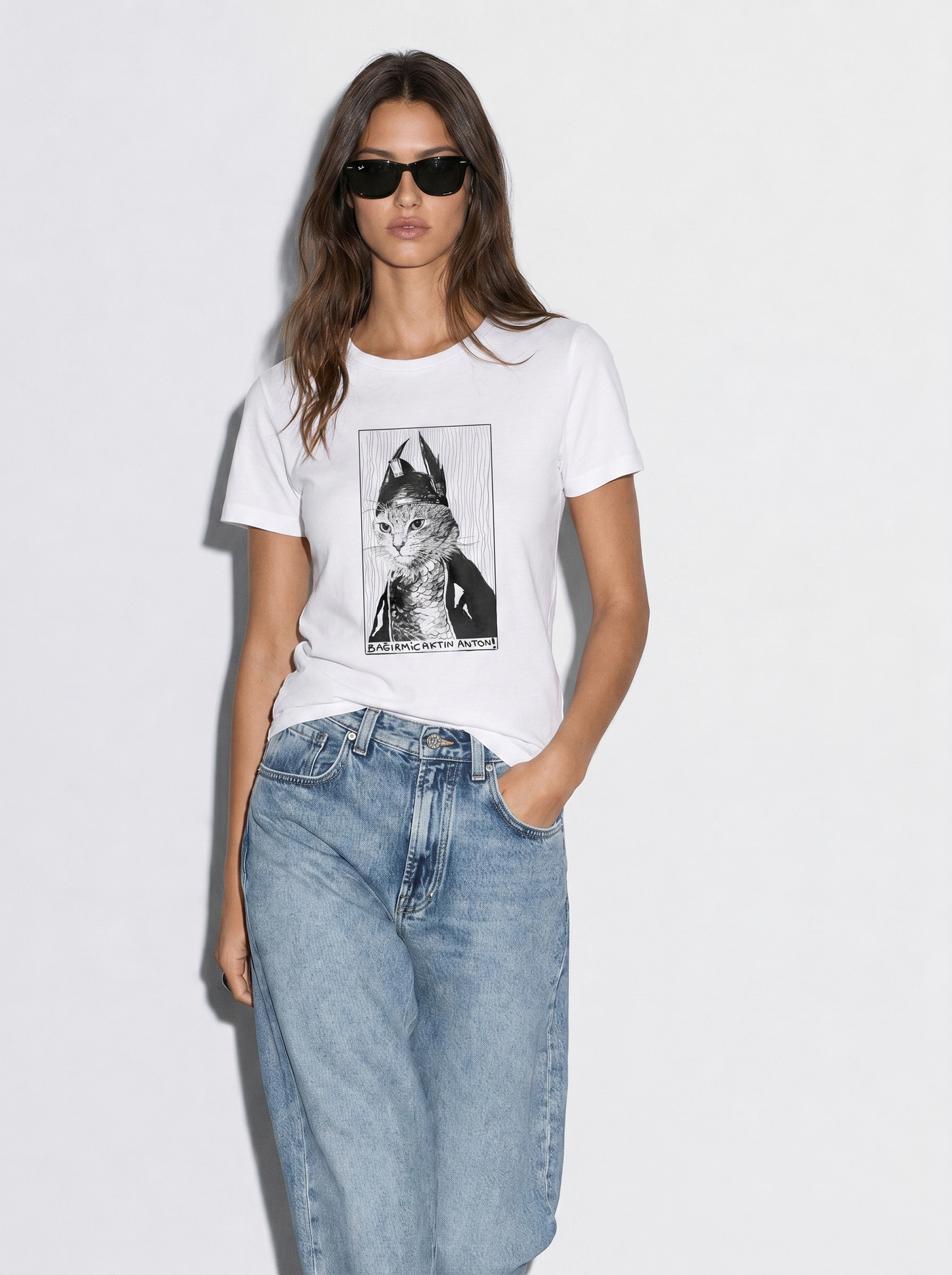 The Cat Anton Regular Size T-Shirt (Tişört) 7 Renk
