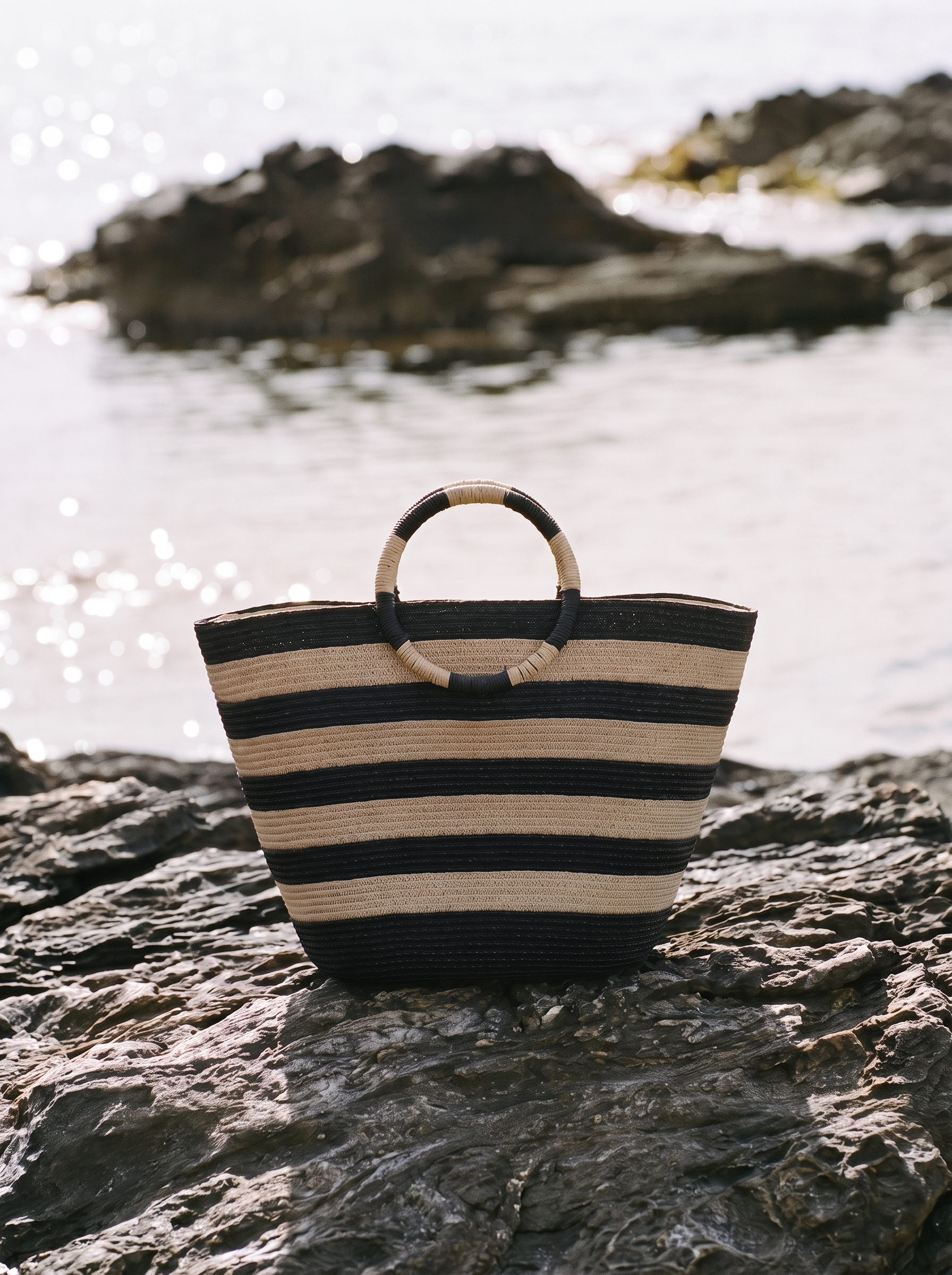 Mare Stripe Çanta